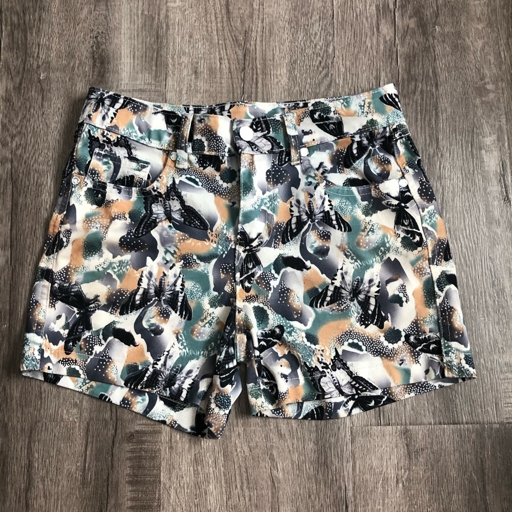 Butterfly pattern shorts